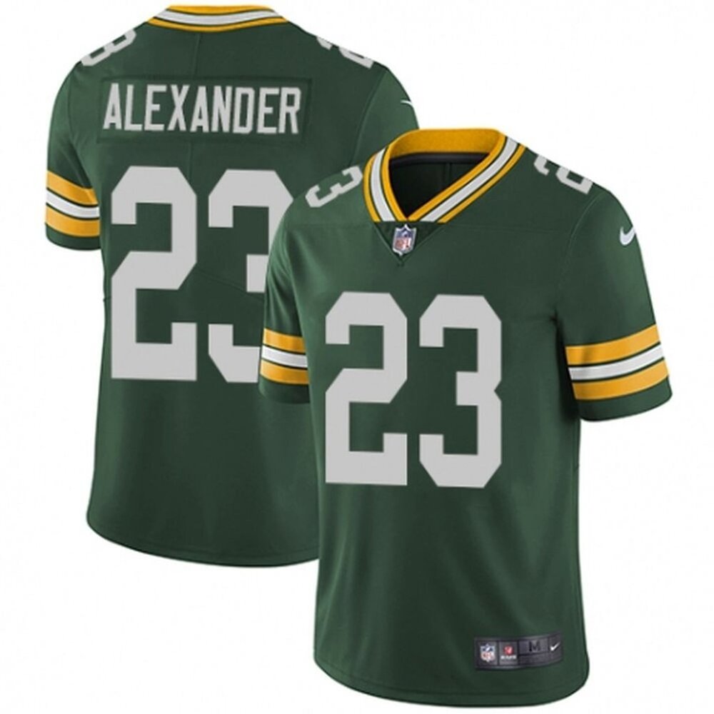 23 Jaire Alexander Green Stitched Jersey